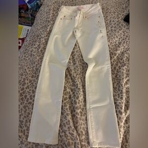 LUCKY BRAND off white jeans